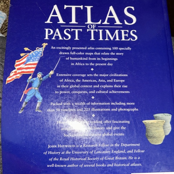 Atlas of Past Times Paperback Book - Picture 9 of 9